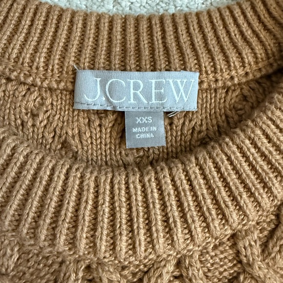 J. Crew Cotton Cable-Knit Sweater - Picture 7 of 8